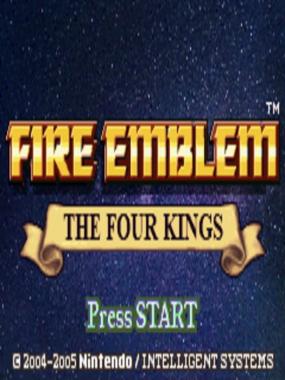 Fire Emblem: The Four Kings