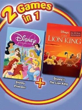 2 Games In 1: Disney Princess + Disney's The Lion King