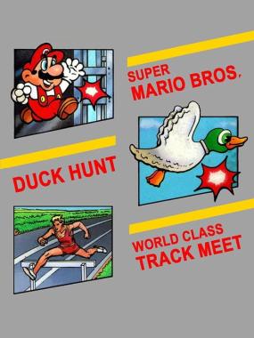 Super Mario Bros./Duck Hunt/World Class Track Meet